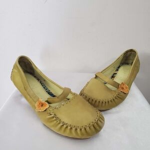 Hispanitas Green Leather Shoes